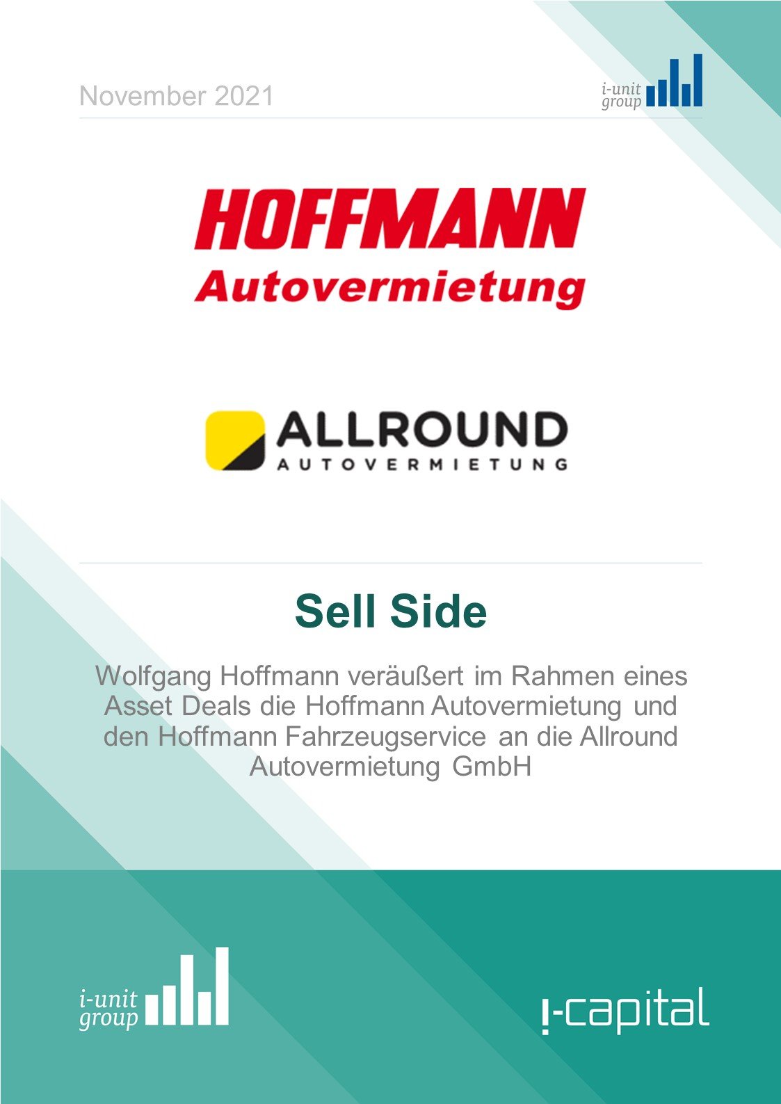 i-capital Deal Hoffmann